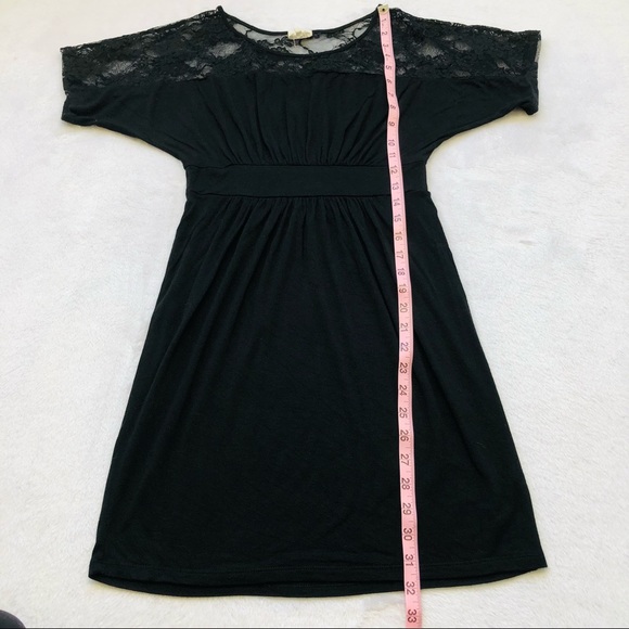 One Clothing, Lace Top Short Sleeve Dress, Size Small - Picture 16 of 16